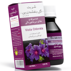 شربت شربت گیاهی گل بنفشه 120 میلی لیتر