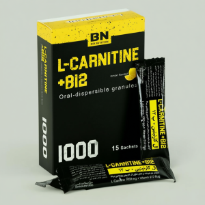 ساشه ال کارنیتین 1000 و ویتامین ب 12 15 عدد