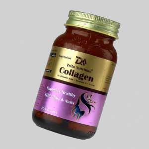 کپسول کلاژن هیدرولیز شده و هیالورونیک اسید با ویتامین سی و بیوتین 30 عدد