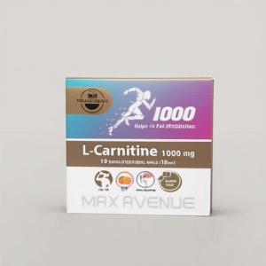 ویال خوراکی ال کارنیتین مکس اونیو 1000 میلی گرم 10 عدد