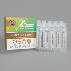 ویال خوراکی ال کارنیتین مکس اونیو 3000 میلی گرم 10 عدد