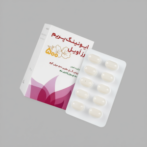 سافت ژل روغن گل مغربی حکیم 500 میلی گرم 50 عدد